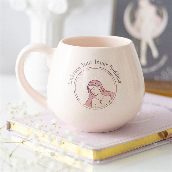 Eleanoras Embrace Your Inner Goddess Rounded Mug Mugs