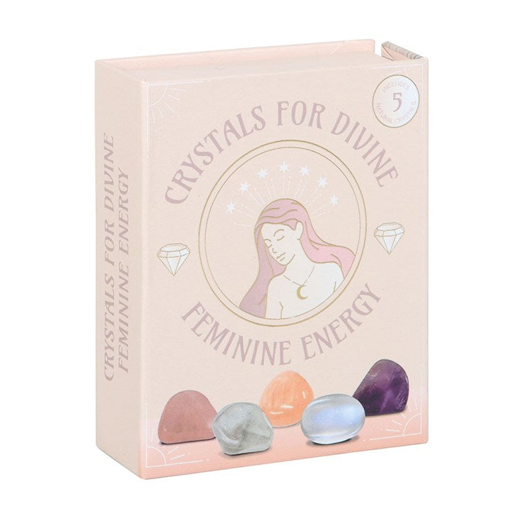 Eleanoras Set Of 5 Crystals For Divine Feminine Energy Crystals