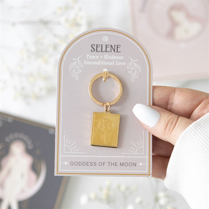 Eleanoras Selene Goddess Talisman Keyring Keyrings