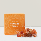 Orange Jade Gemstone String Lights