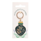 Green Witch Potion Bottle Keyring
