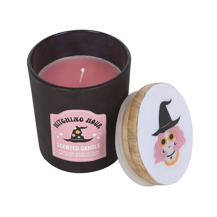 Eleanoras Witching Hour Plum and Black Cherry Candle Candles