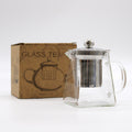 Tower Shape Glass Infuser Teapot  350ml