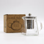 Tower Shape Glass Infuser Teapot  350ml