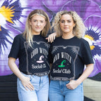 Eleanoras Pink Good Witch Social Club Unisex T-shirt Size M T-Shirts