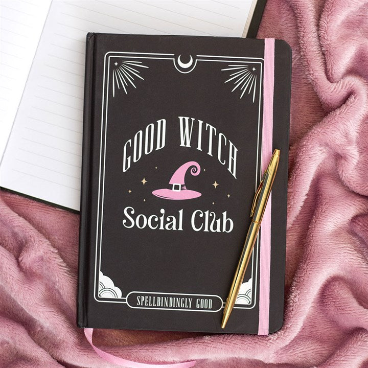 Eleanoras Good Witch Social Club A5 Notebook 