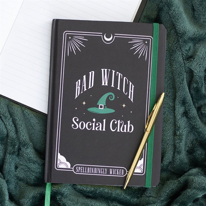 Eleanoras Bad Witch Social Club A5 Notebook 