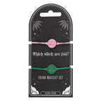 Set of 2 Good Witch and Bad Witch Bracelets