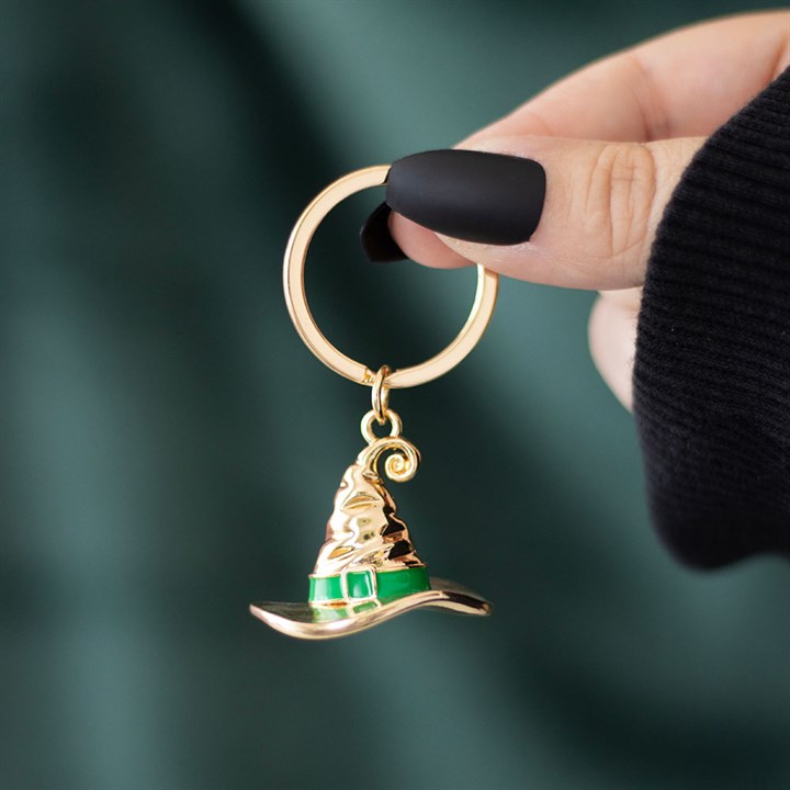 Eleanoras Bad Witch Alloy Witch Hat Keyring Keyrings