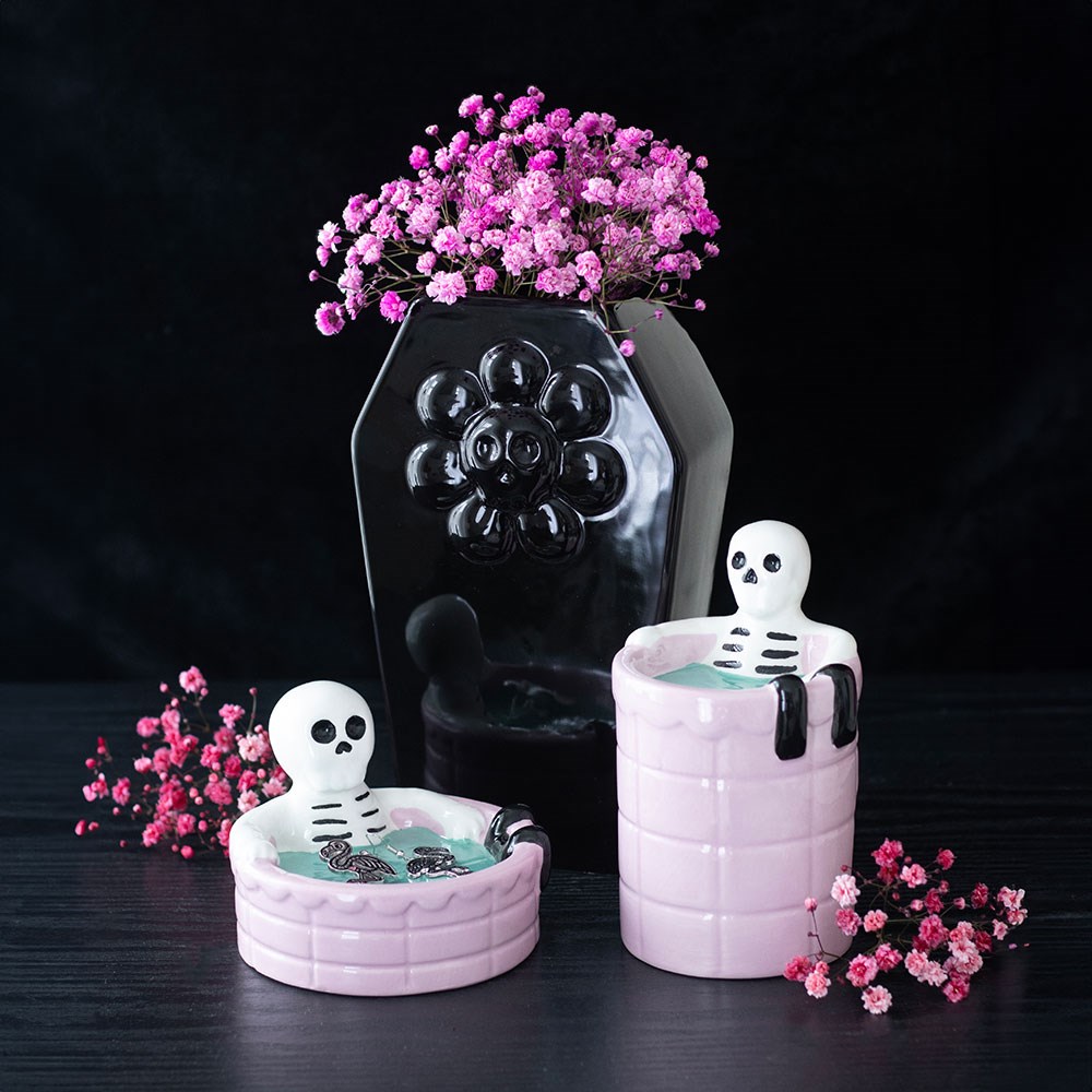 Coffin Flower Vase | Gothic Home Décor