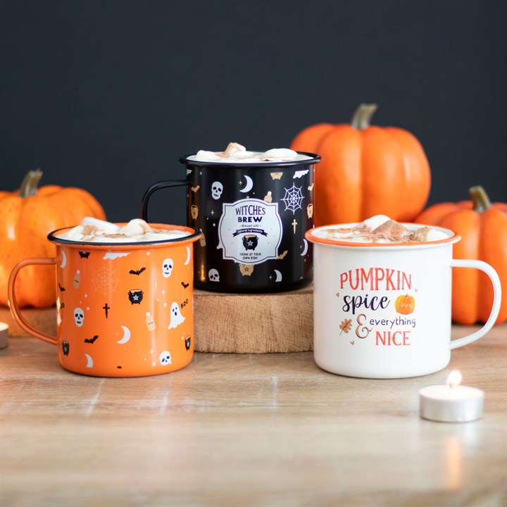 Eleanoras Witches Brew Enamel Mug Mugs
