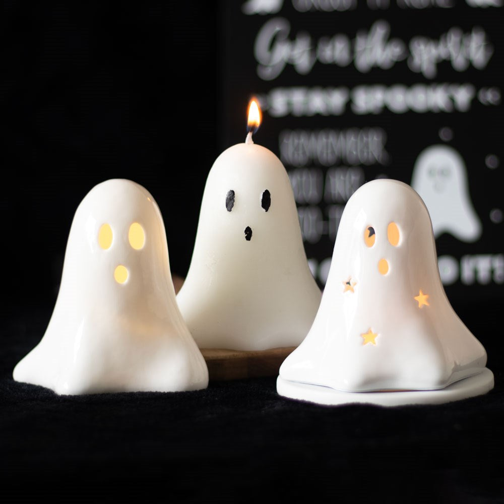 GHOST UNSCENTED CANDLE