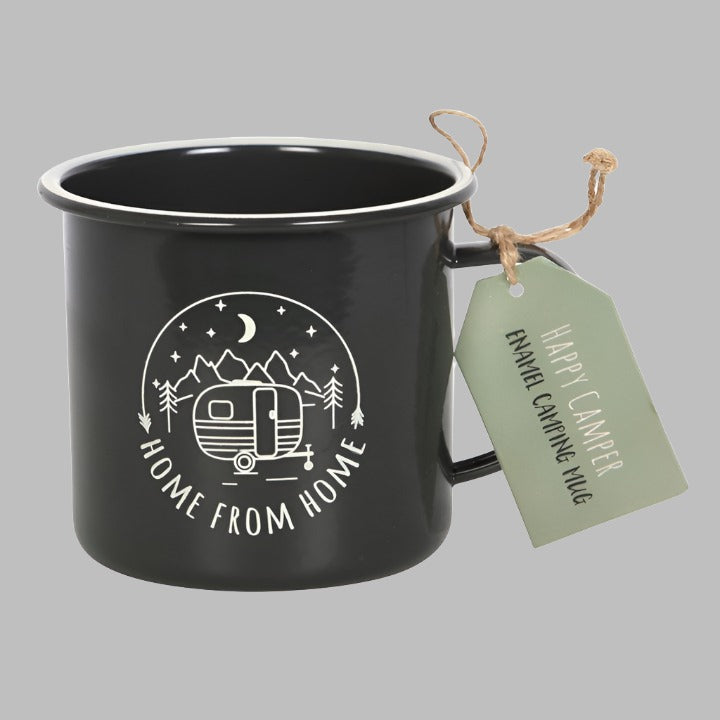 Eleanoras HOME FROM HOME ENAMEL CAMPING MUG MUGS