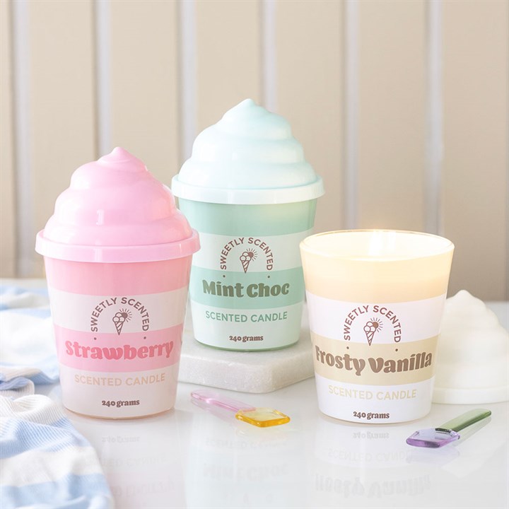 Mint Choc Ice Cream Scented Candle