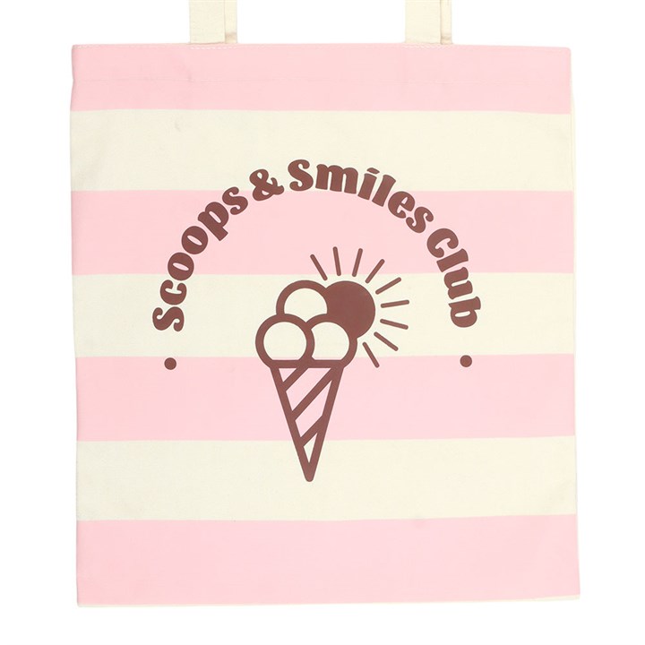 Pink Scoops & Smiles Club  Tote Bag