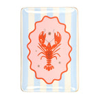 Striped Lobster Trinket Dish