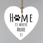 Eleanoras Home Is Where Pet Is Wooden Decoration Signs & Plaques