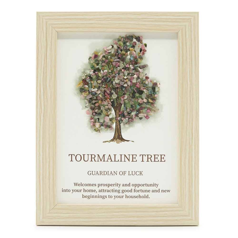 Tourmaline Tree of Life Gemstone Picture