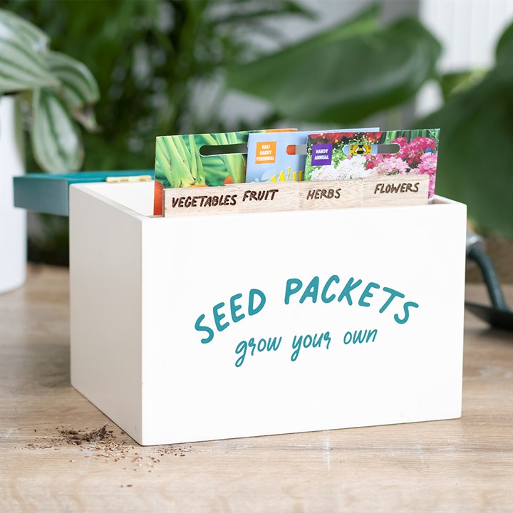 Eleanoras Seed Packet Storage Box Boxes & Chests