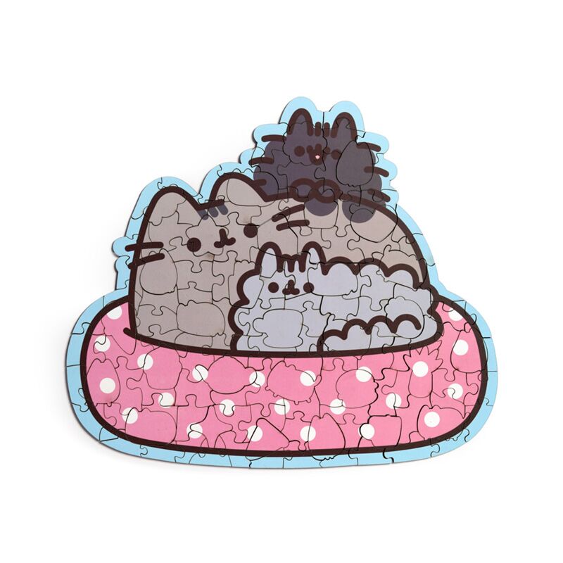 Eleanoras Pusheen the Cat Core 130pc Shaped Jigsaw Puzzle Jigsaws