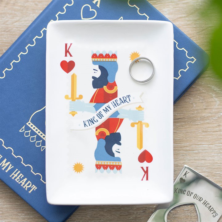 Eleanoras King Of My Heart Catch All Dish Jewellery Storage