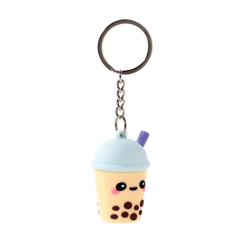 Eleanoras Boba the Bubble Tea Foodiemals 3D PVC Keyring Keyrings