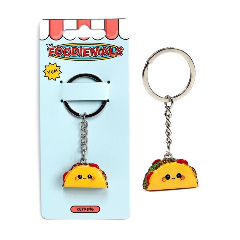 Foodiemals Frida the Taco Keyring