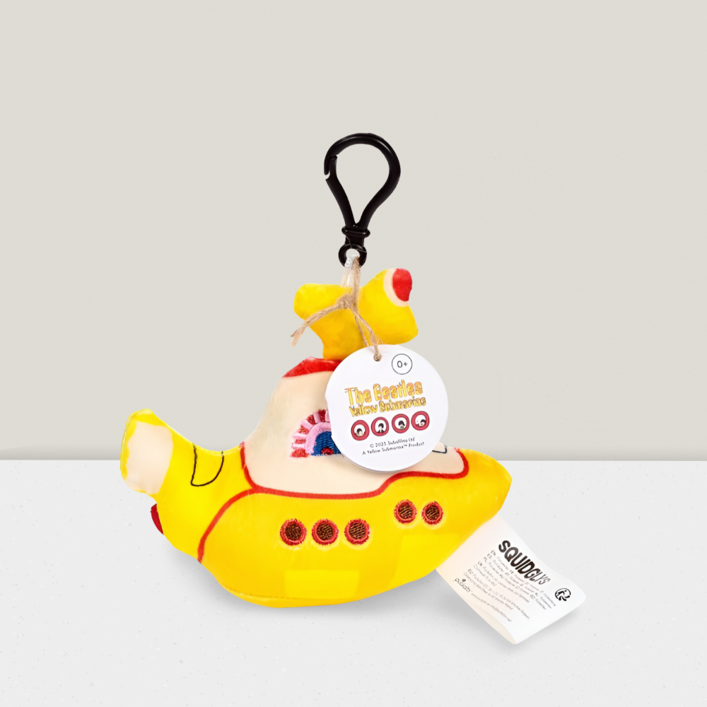 Squidglys The Beatles Yellow Submarine Plush Mini Keyring