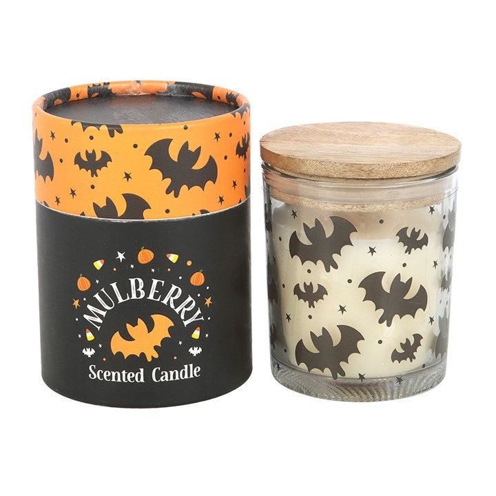 Eleanoras Bat Print Mulberry Candle Candles