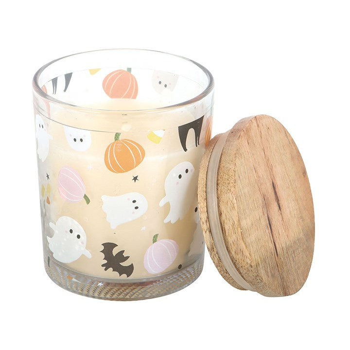 Eleanoras Sweet and Spooky Candy Corn Candle 