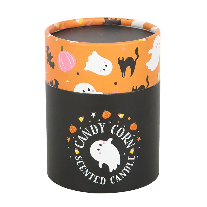 Eleanoras Sweet and Spooky Candy Corn Candle 