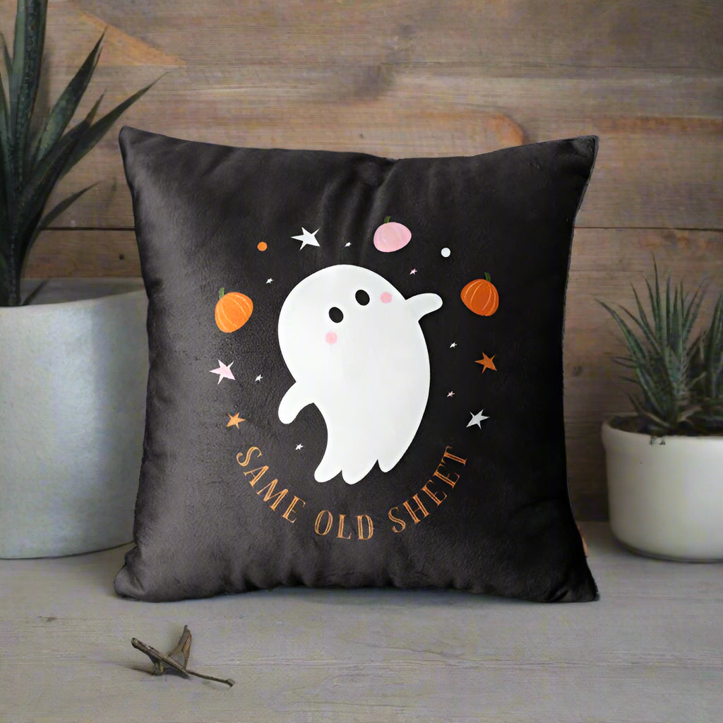 Eleanoras Square Same Old Sheet Ghost Cushion Cushions & Covers