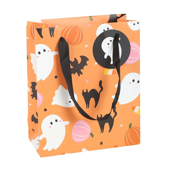 Eleanoras Sweet and Spooky Ghost Print Gift Bag 
