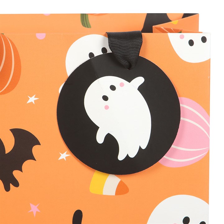 Eleanoras Sweet and Spooky Ghost Print Gift Bag 