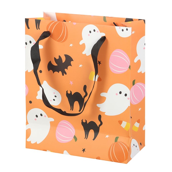 Eleanoras Sweet and Spooky Ghost Print Gift Bag 
