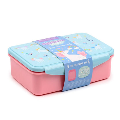 UNICORN MAGIC CLIP LOCK LUNCH BOX