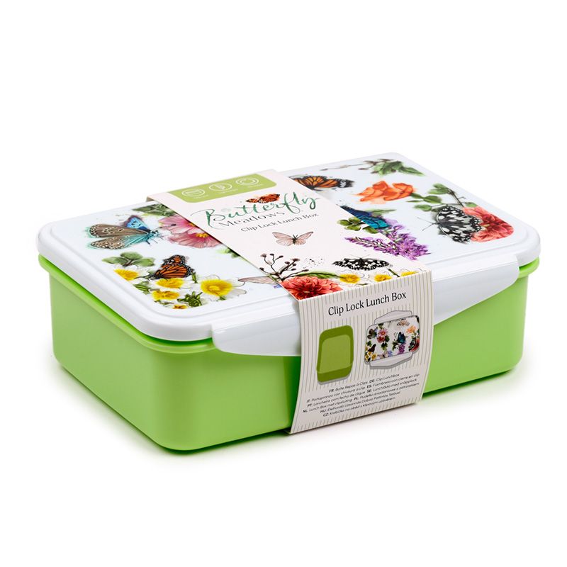 Eleanoras BUTTERFLY MEADOWS CLIP LOCK LUNCH BOX Lunch Boxes