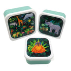 Eleanoras Animal Kingdom Set of 3 Lunch Box Lunch Boxes