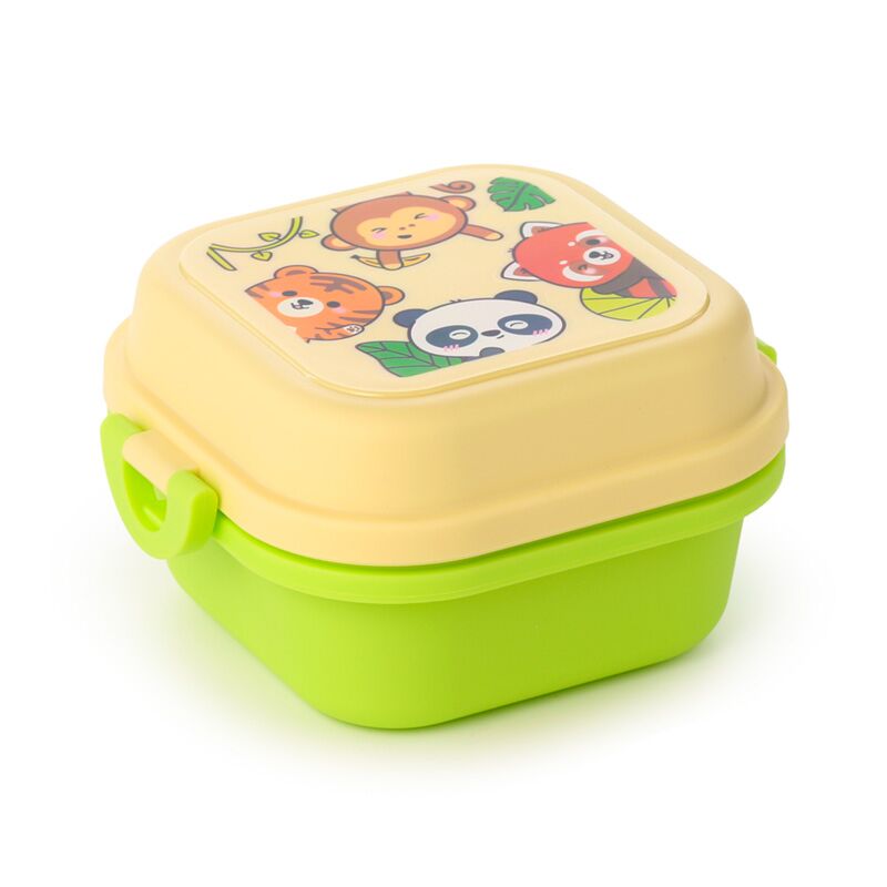 Eleanoras Adoramals Wild  Stacked Bento Lunch Box Lunch Boxes