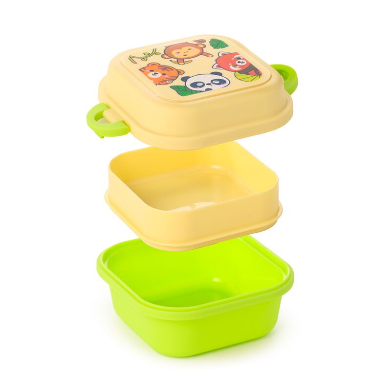 Eleanoras Adoramals Wild  Stacked Bento Lunch Box Lunch Boxes