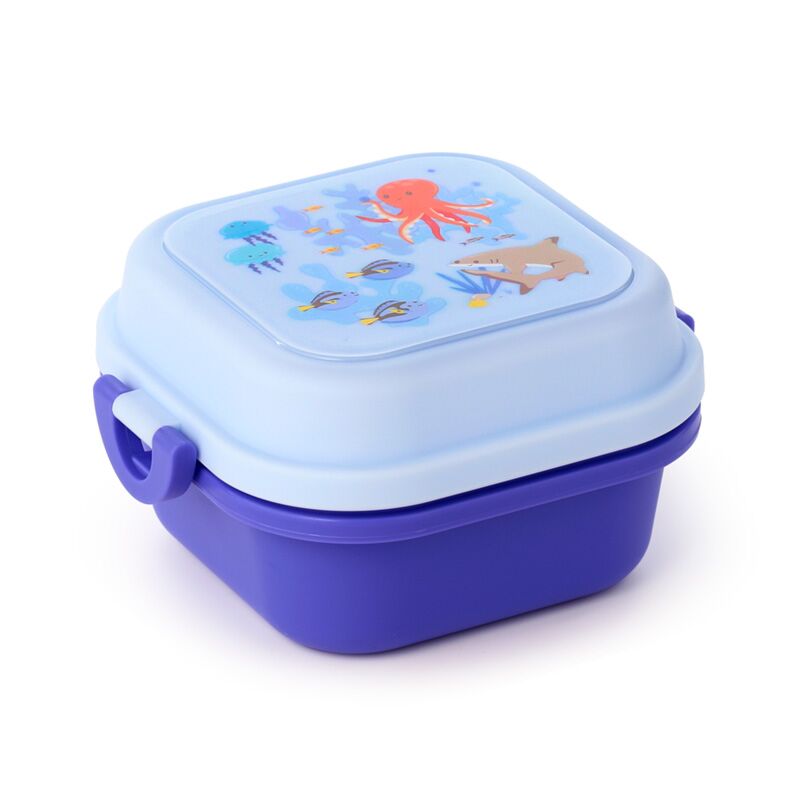 Eleanoras Mariniverse Clip Lock Stacked Bento Snack Lunch Box Lunch Boxes