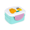 Eleanoras Beans & Co Cats Bento Lunch Box with Cutlery Lunch Boxes