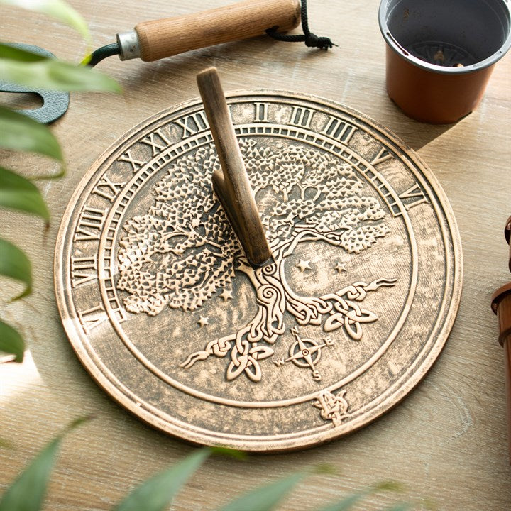 TREE OF LIFE SUNDIAL GARDEN ACCESSORIES from Eleanoras
