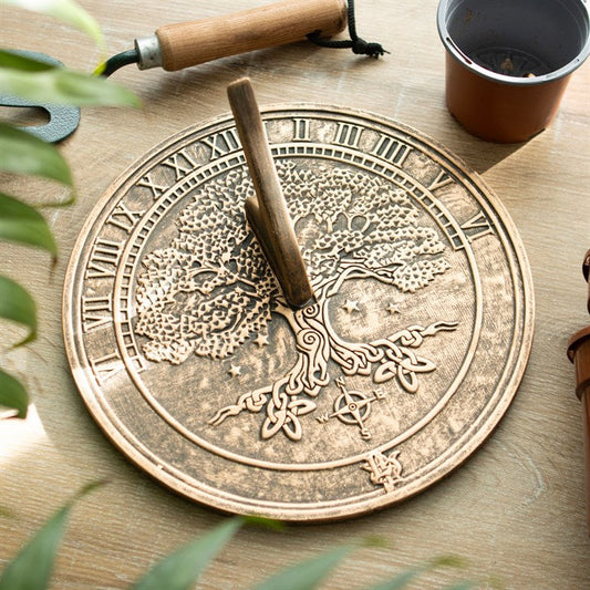 TREE OF LIFE SUNDIAL Garden Accessories from Eleanoras