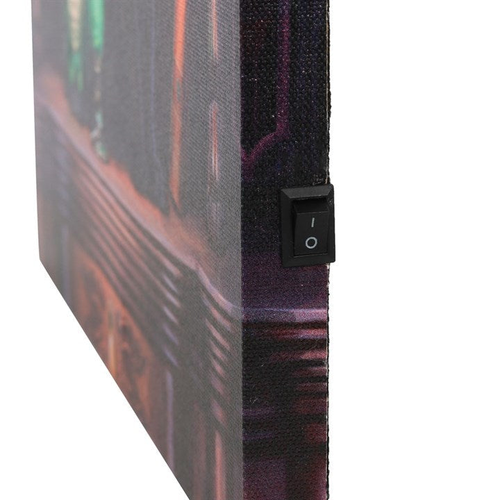 Eleanoras ABSINTHE LIGHT UP CANVAS PLAQUE Canvas Wall Art