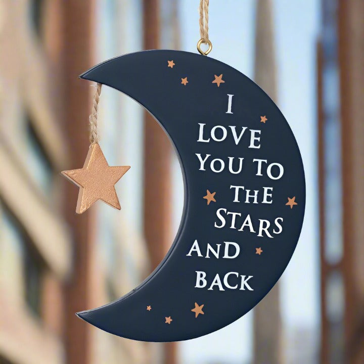 Eleanoras I LOVE YOU TO THE STARS AND BACK SIGN Signs & Plaques