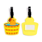 Capybara PVC Luggage Tag