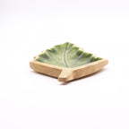 Lost in the Forest Enamel Leaf Wooden Bowl