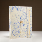 Lokta Mixed Blue Cotton Notebook Large
