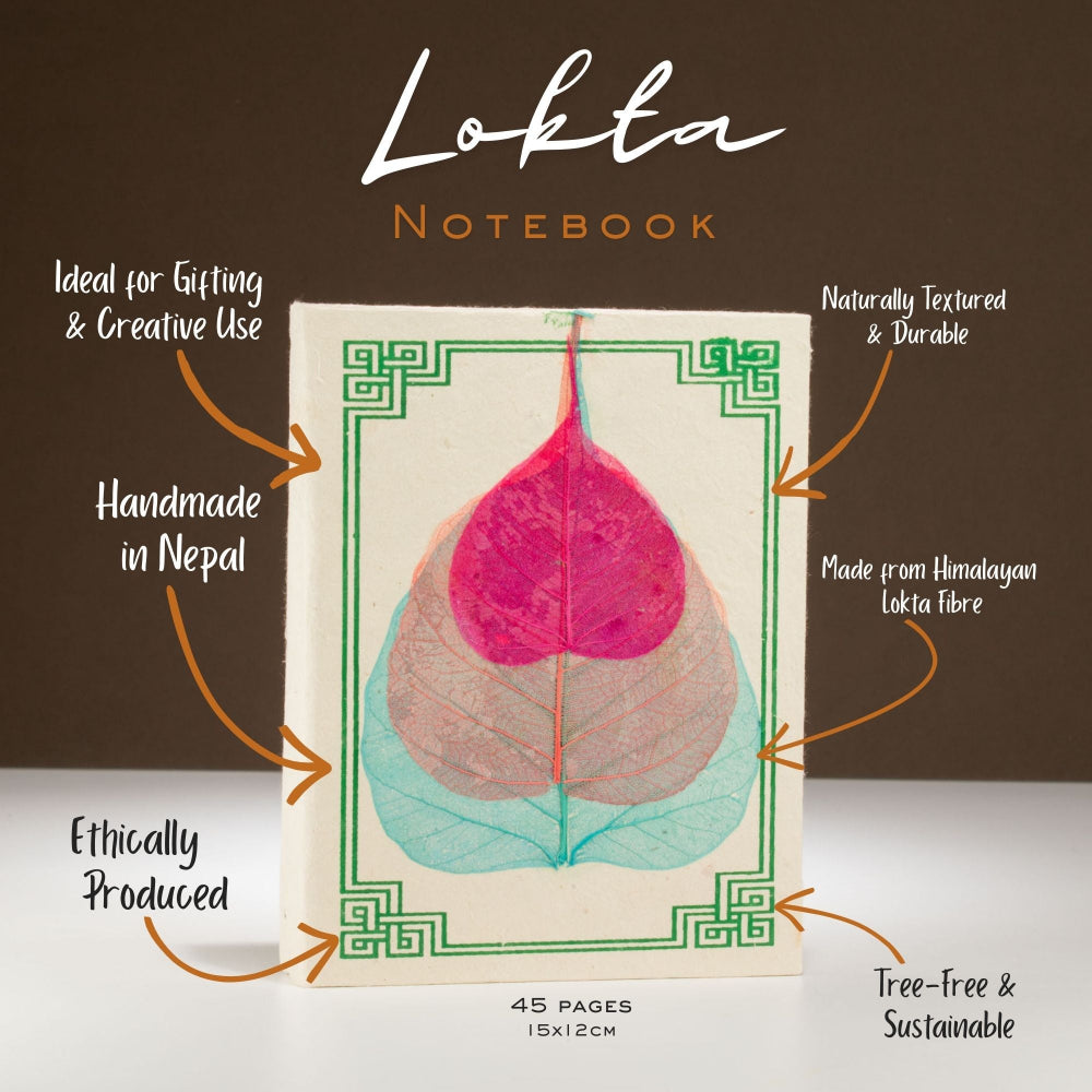 Lokta Bodhi Leaf Notebook